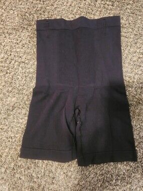 Shapermint Essentials High-Waisted Shaper Shorts - Black - Size XS/S